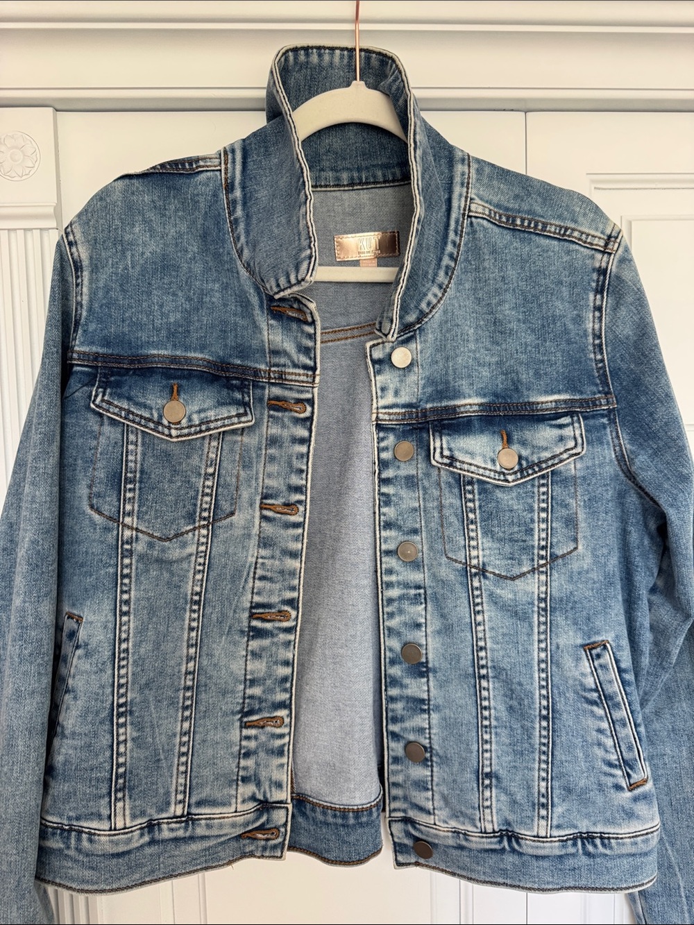Kut from the Kloth Light Blue Denim Jacket